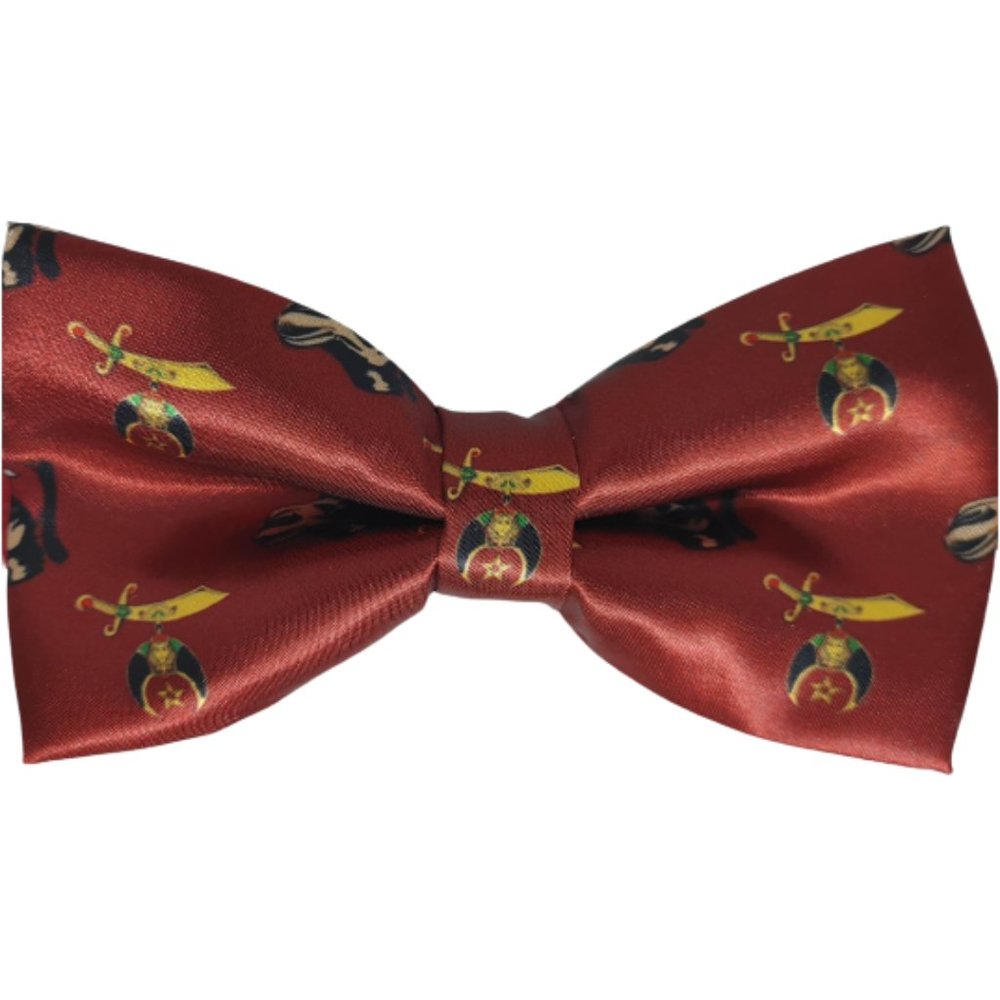 Shriner Noble bow tie, NEW! Shrine Temple original bow tie ,Mens! Shriners
